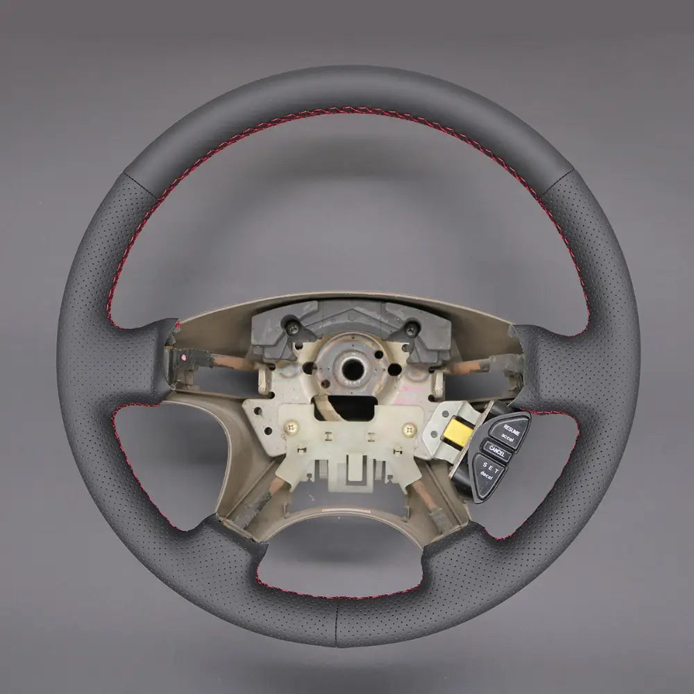 ArcYaY Upgrade Steering Wheel Cover for Honda Accord 6 Odyssey Shuttle 1998-2002 Rubber Steering Wheel
