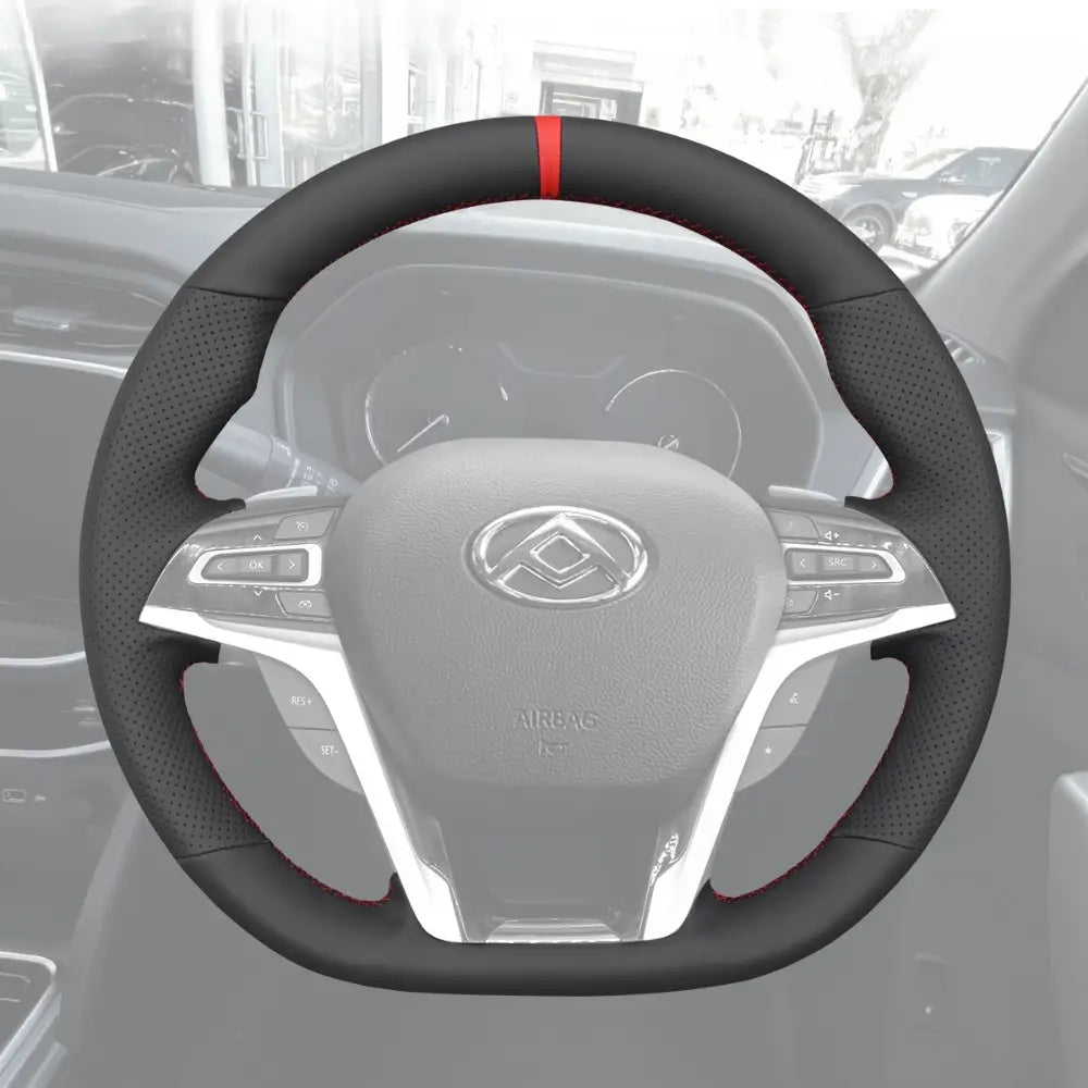 ArcYaY Upgrade Steering Wheel Cover for LDV T60 2021-2024 Rubber Steering Wheel
