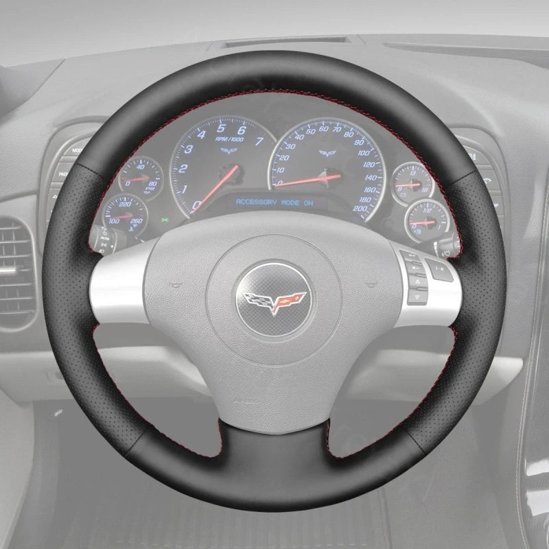 ArcYaY delivers a custom, hand-stitched, Sport-Optimized Steering Wheel Cover for the Chevy Corvette C6 (2006–2011) for high-performance style.
