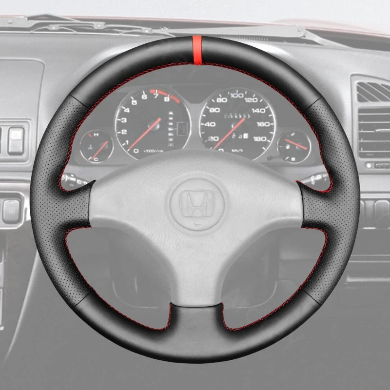 ArcYaY offers a custom, hand-stitched, Sport-Optimized Steering Wheel Cover for Honda Civic 6, EK CTR, EK3, EK4 & Type R Sir EK9 (1996–2001). Boost your performance.

