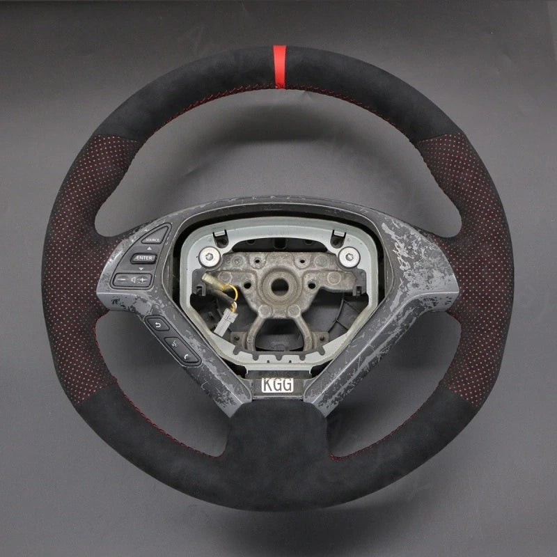 ArcYaY offers a custom, hand-stitched, Sport-Optimized Steering Wheel Cover for the Infiniti G37 (2008–2013) to boost your dynamic performance.
