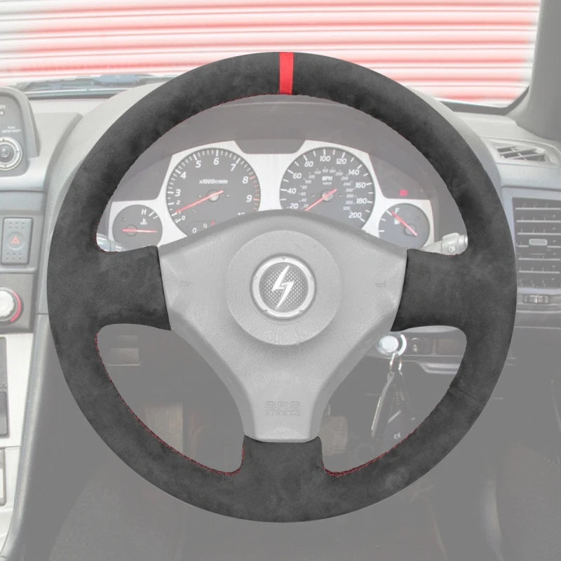ArcYaY delivers a custom, hand-stitched, Sport-Optimized Steering Wheel Cover for Nissan R34, 200SX & Silvia models (1998–2002, 2001–2002, 1999–2001). Feel the speed.
