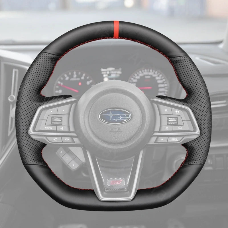 ArcYaY offers a custom, hand-stitched, Sport-Optimized Steering Wheel Cover for Subaru WRX (2022–2024) to elevate your drive.
