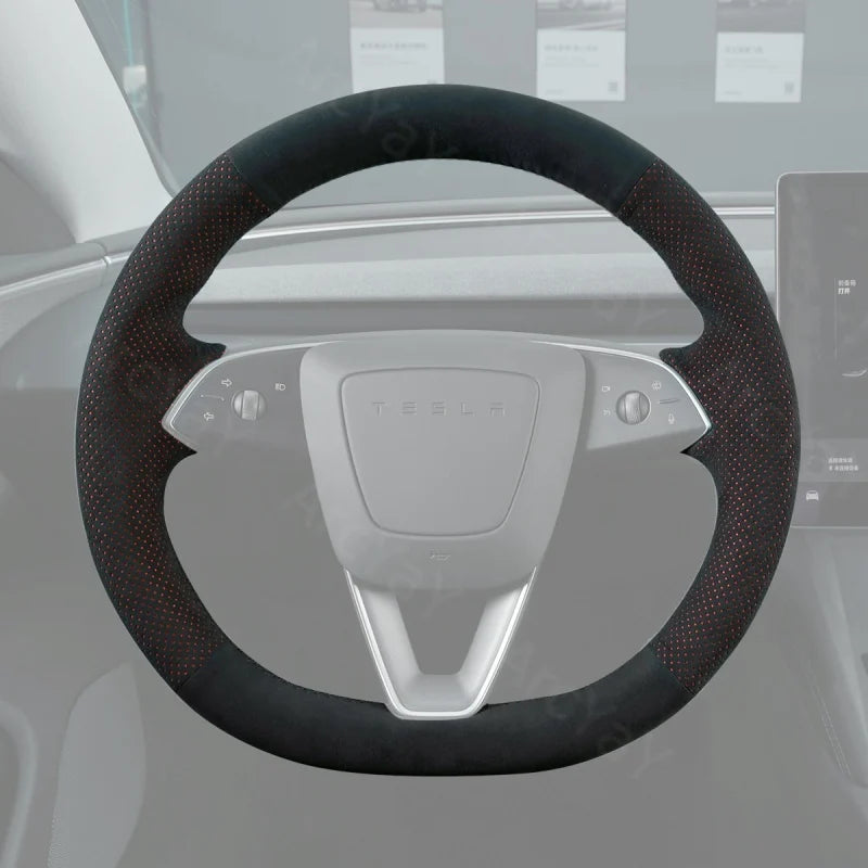 Be the first to experience it! The ArcYaY EV Steering Wheel Cover is designed for the 2023-2025 Tesla Model 3, featuring premium materials and innovative design for a comfortable, customized grip. Pre-order now and enjoy the future of driving!