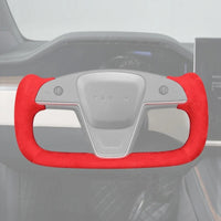 Designed forTesla Model S/X owners! The ArcYaY EV Steering Wheel Cover fits 2021-2023 Model S/X models flawlessly, boasting premium materials and hand-stitching for an exceptional grip and custom options. Shop now and enhance your drive!
