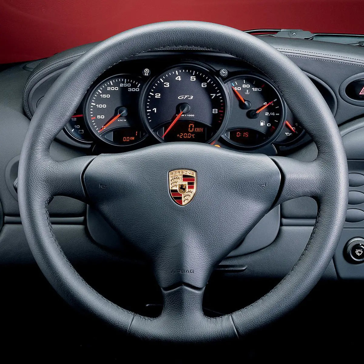 Dynamic Steering Wheel Cover for Porsche 911 Turbo 996 2001-2004
