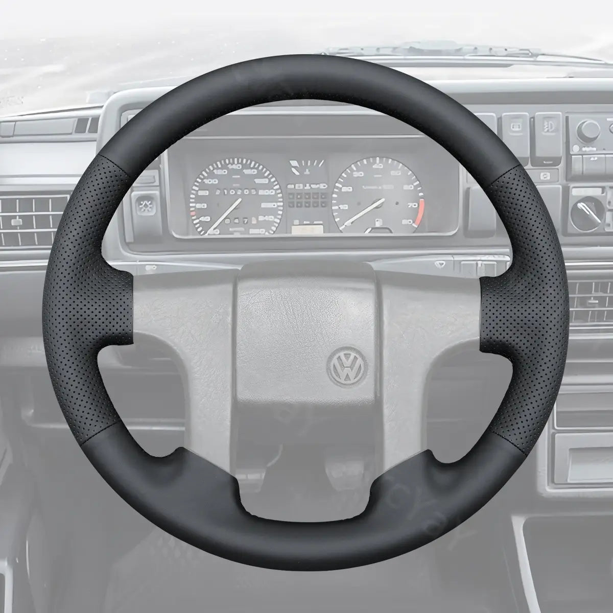 Give your VW Corrado 1989-1992 a fresh look with this retro-fit leather cover. Boost comfort and grip while preserving style.