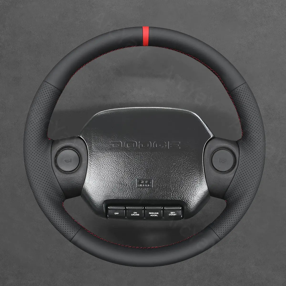 Rugged Steering Wheel Cover for Dodge RAM 1500 2500 3500 Dakota 1994-1997-3