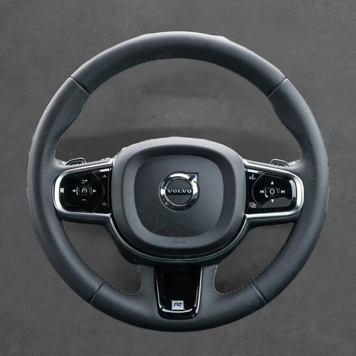 SUV Steering Wheel Cover for Volvo XC60 Sport XC90 R-Design 2015-2025