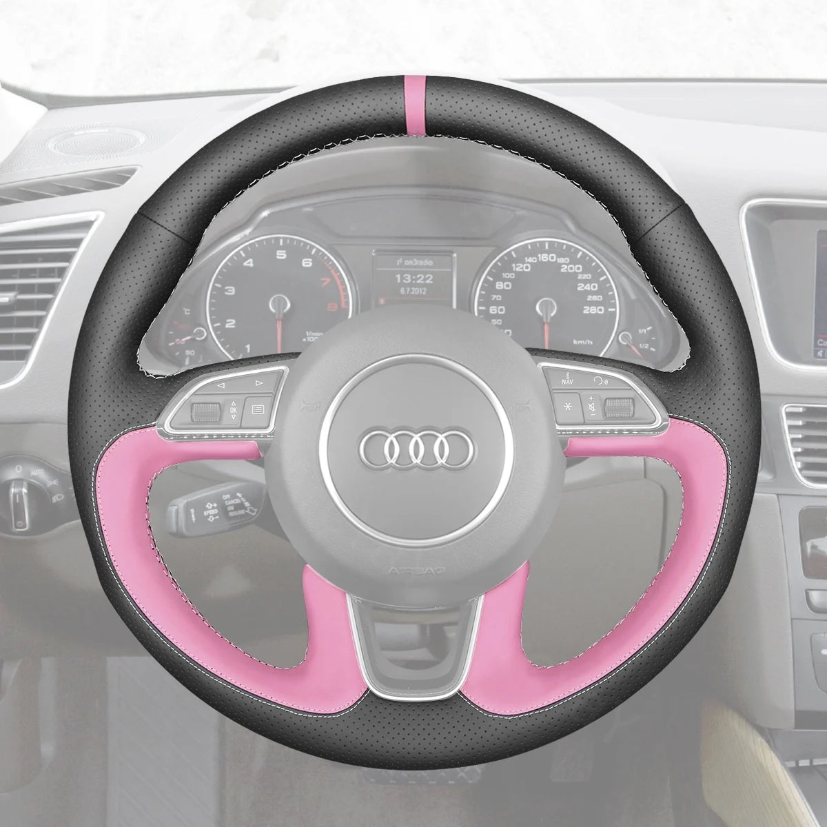 Perfect fit for Audi Q3, Q5, and Q7 (2012-2018). Comfortable grip, protective design, and sleek style.
