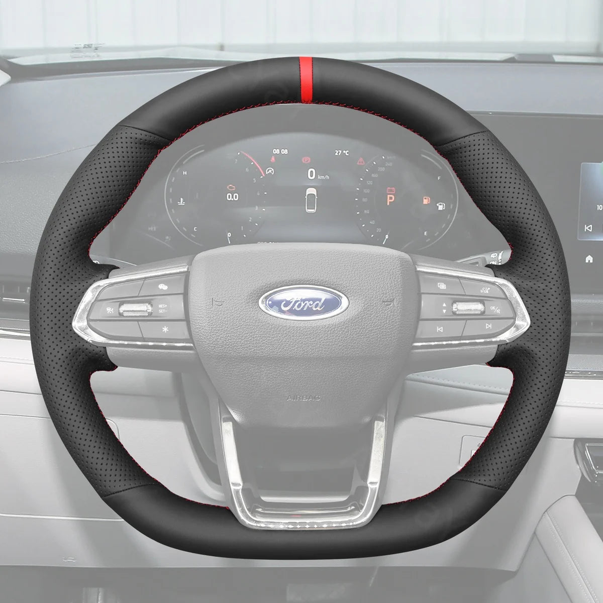 Leather cover for Acura MDX 2022-2025. Premium feel with increased grip and protection.