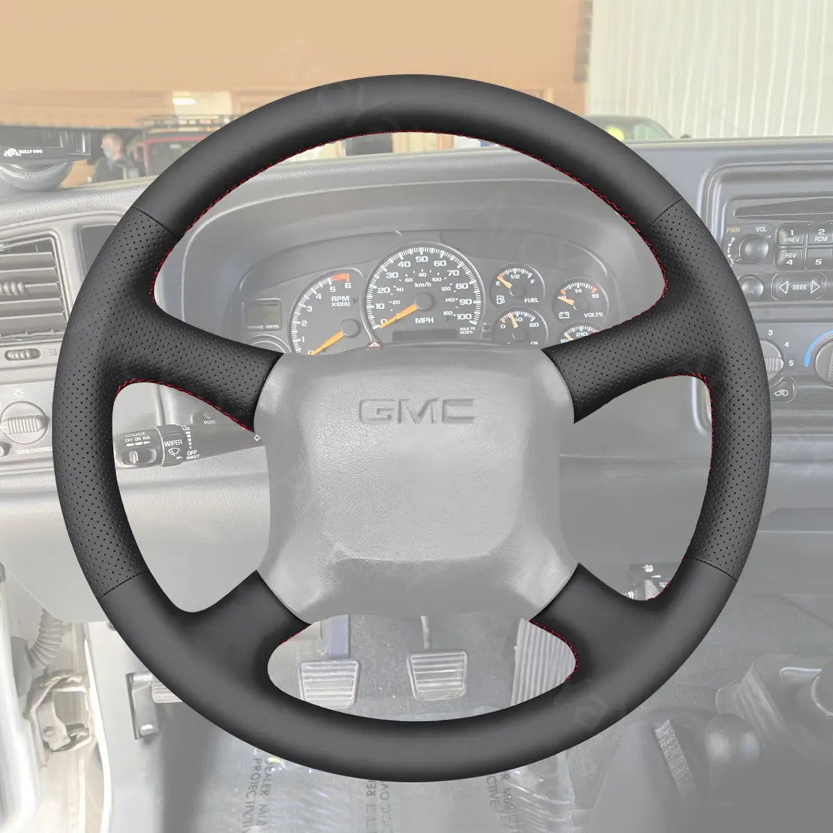 SUV Steering Wheel Cover for GMC Yukon Jimmy Suburban 1998-2002