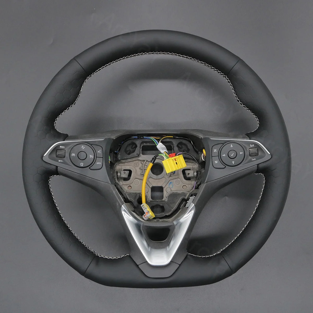 Steering wheel cover for Opel Insignia OPC (2013-2017). Designed for comfort and a premium feel.
