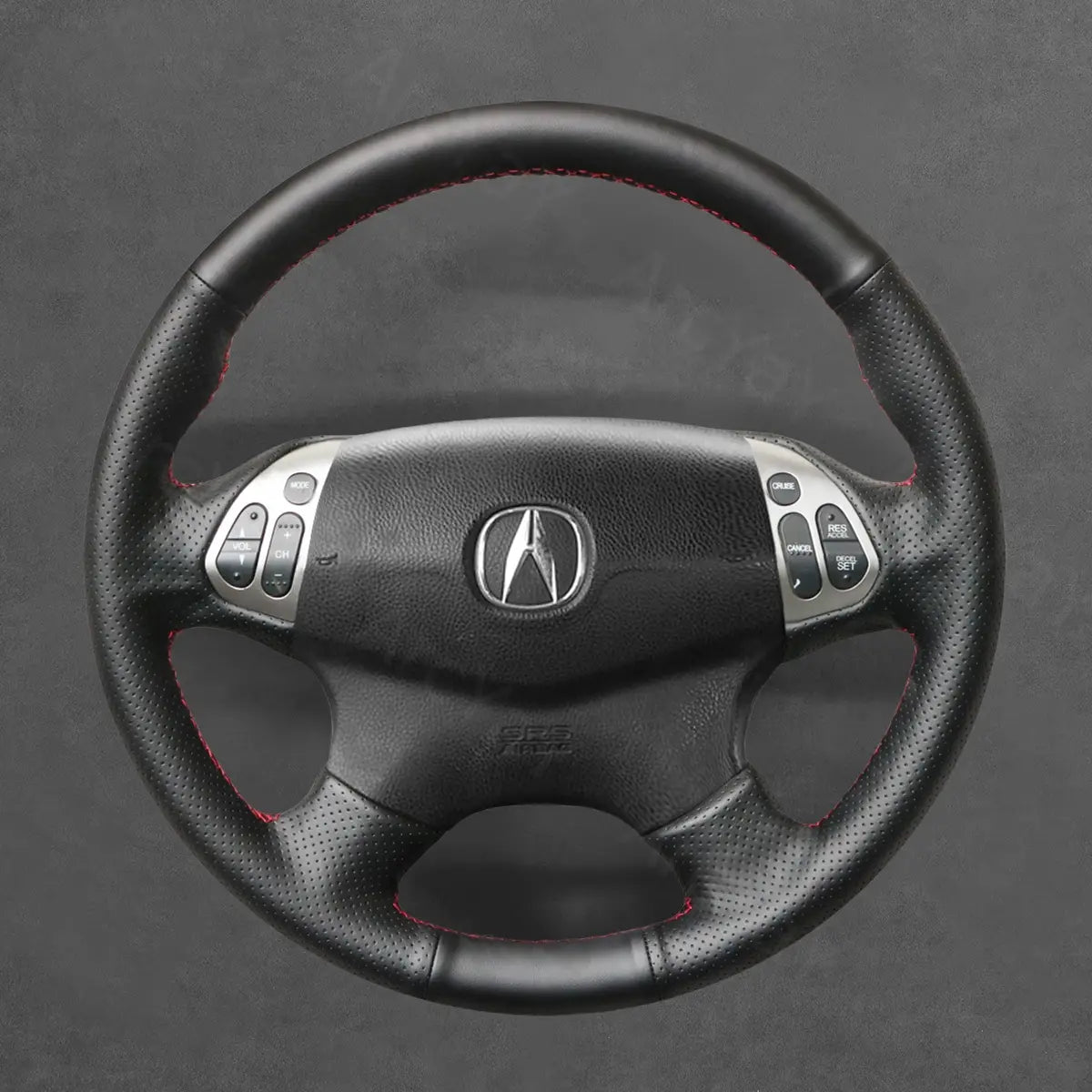 ArcYaY Premium steering wheel cover for Acura TL (2004-2006). Perfect fit and added comfort for a luxurious driving experience.