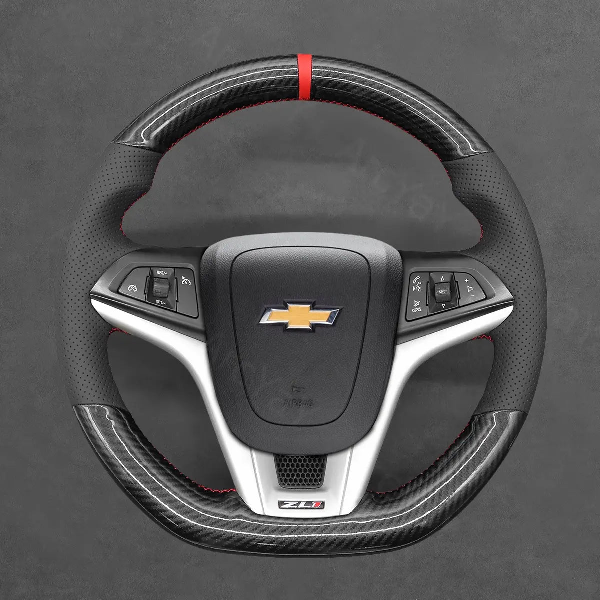Boost your Sonic RS LT 2012-2020 with this sporty wheel wrap. It ensures comfort, firm grip, and premium styling in every drive.