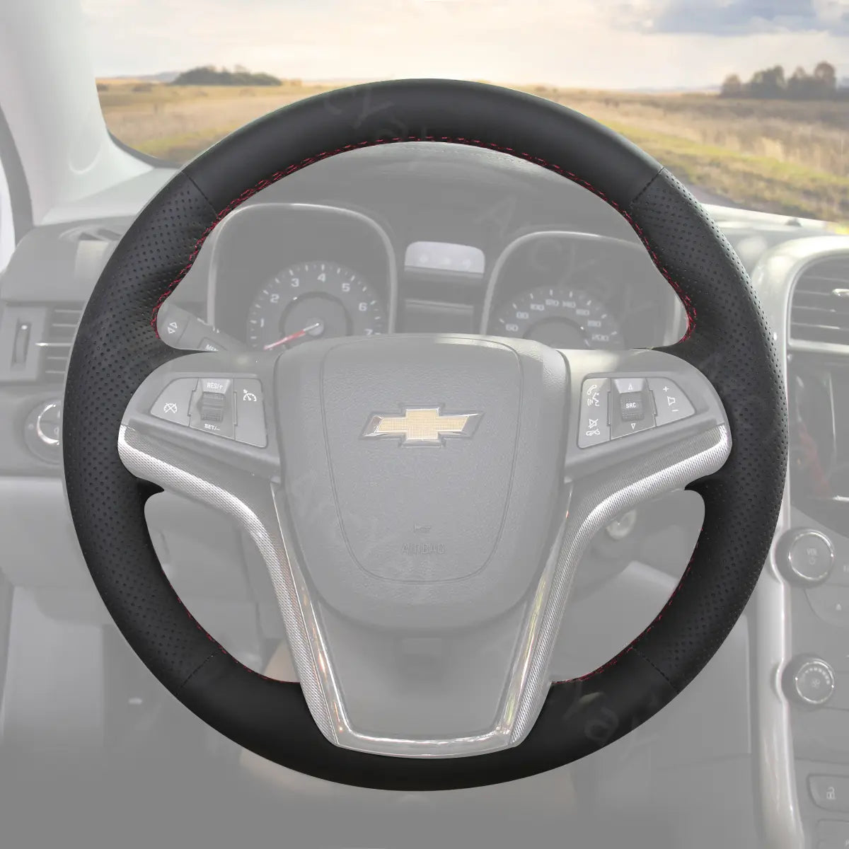 Tailored for Chevrolet Sonic 2012, this cover adds non-slip comfort, steering precision, and long-lasting protection for daily drives.