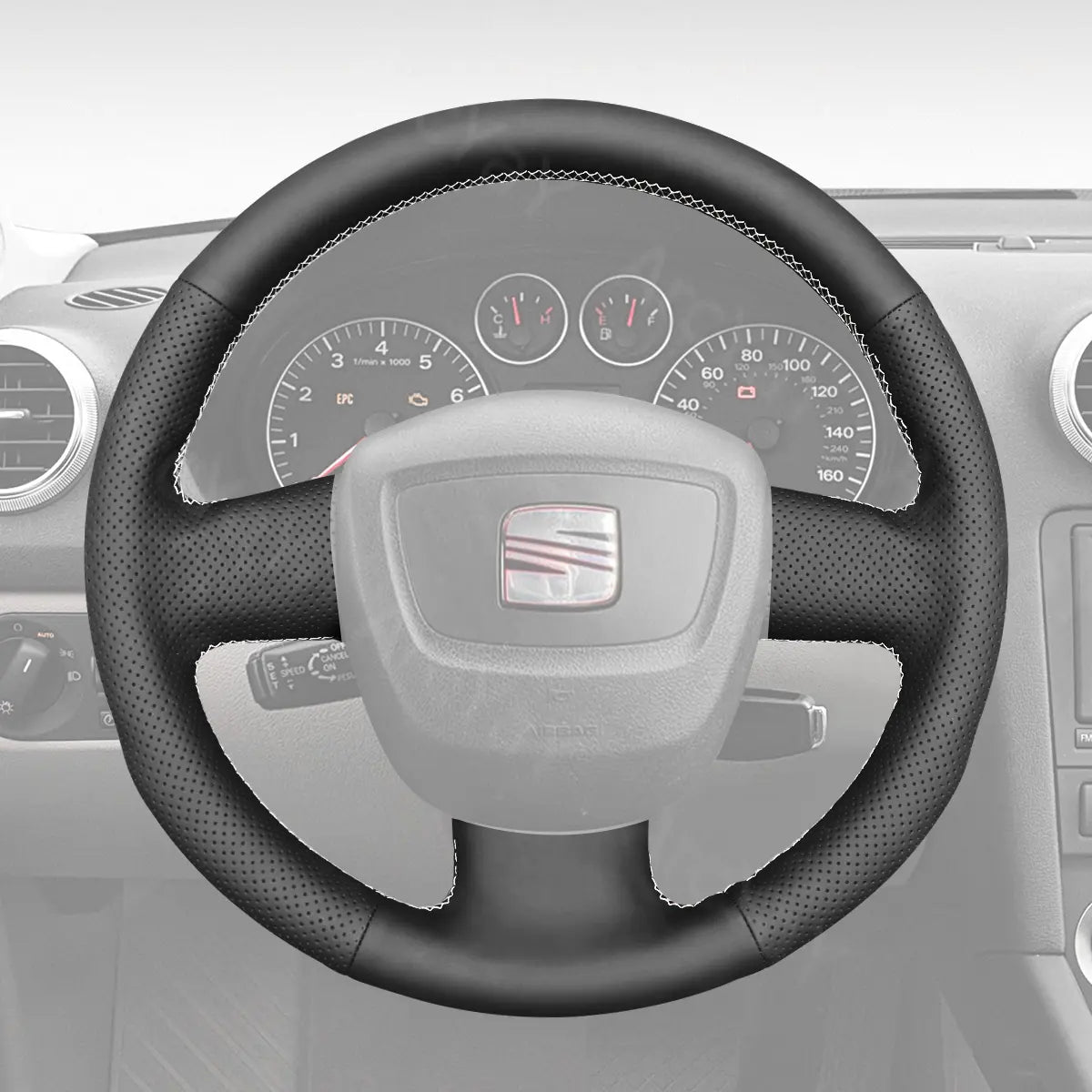 Sedan Steering Wheel Cover for Seat Exeo 2009-2012