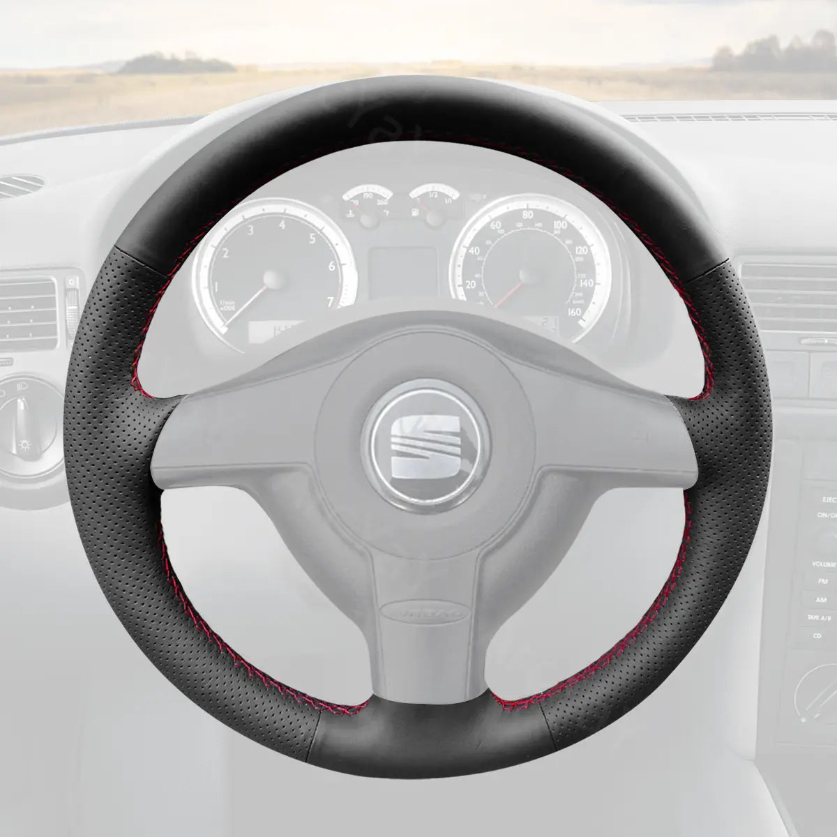 Sedan Steering Wheel Cover for Seat Toledo 1998-2005