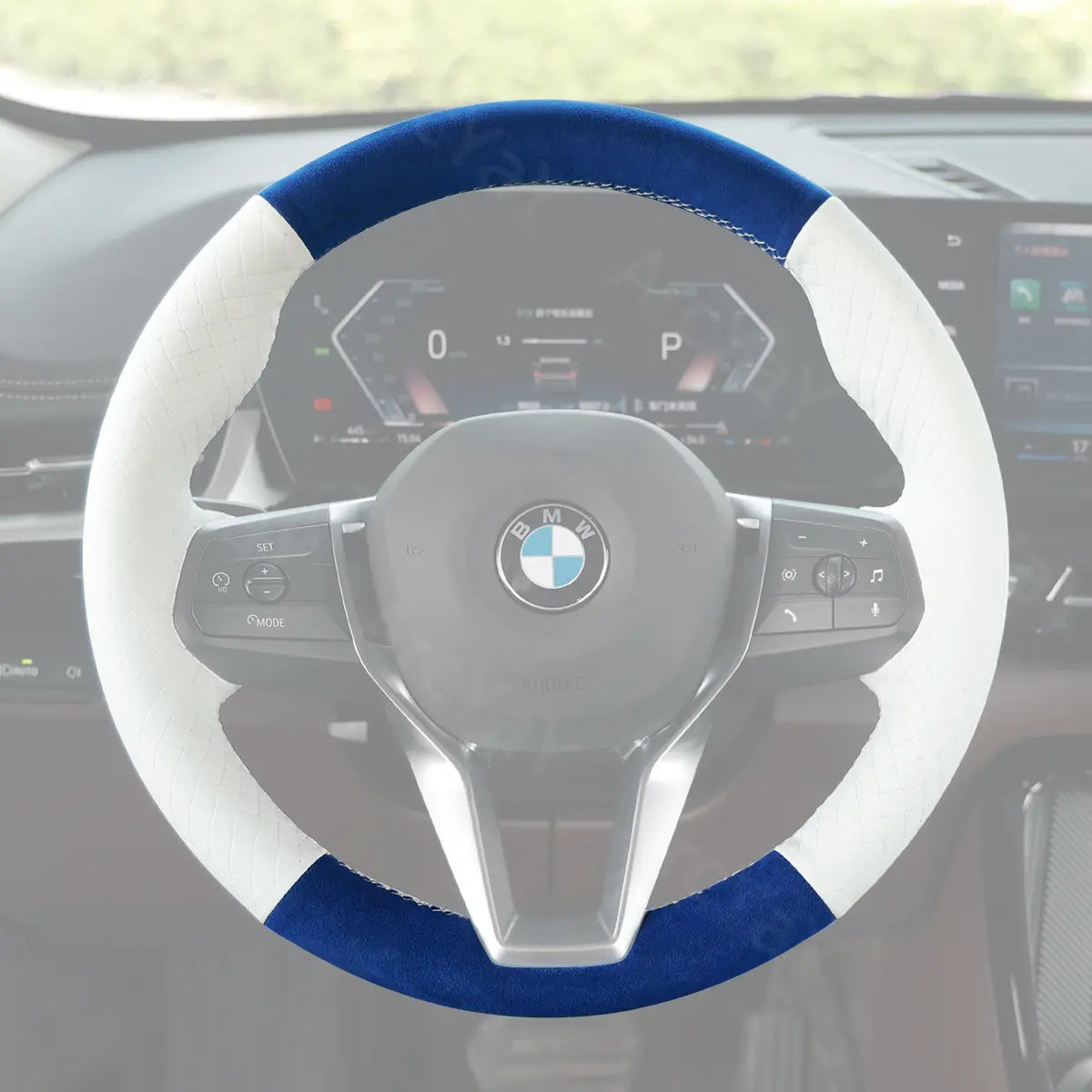 Latest model steering wrap for BMW 1/2 Series U06 (2022-2025). Modern design with perfect fit. Easy installation.