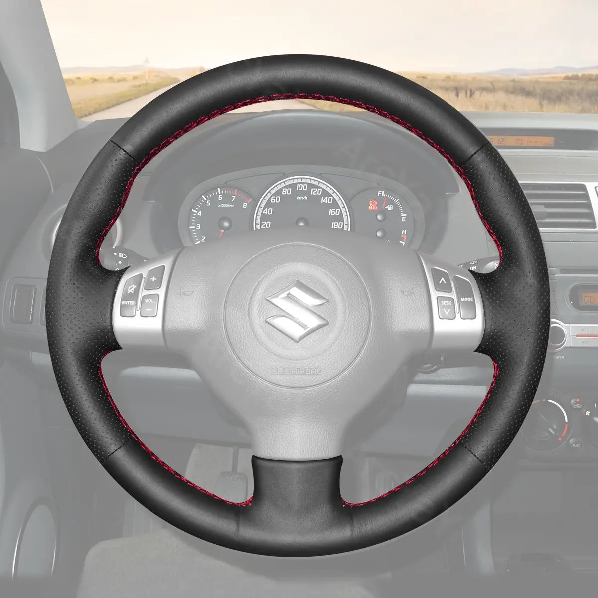 Utility Steering Wheel Cover for Suzuki Swift Sport plash 2005-2015

