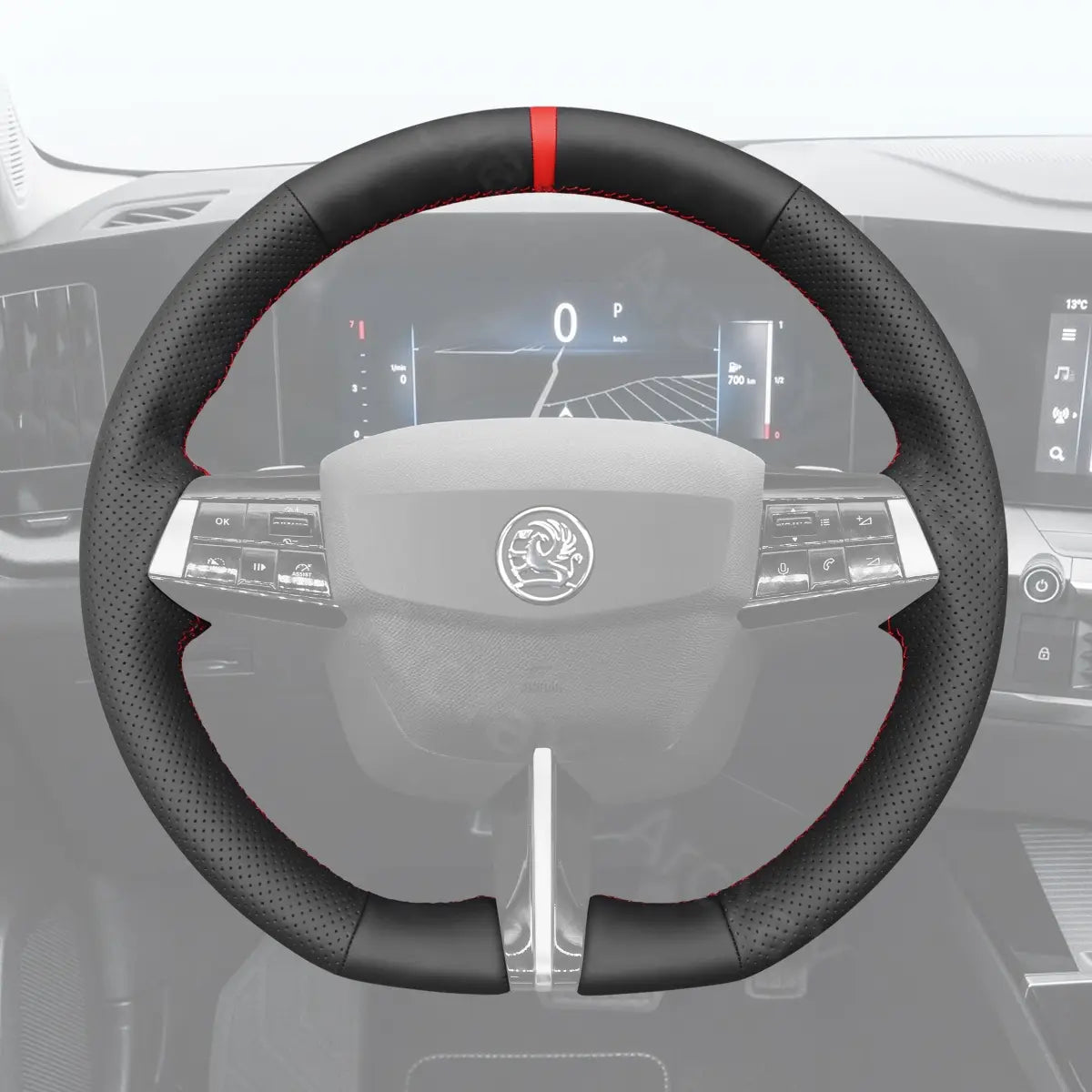 Vauxhall Astra steering cover features custom fit design with premium materials to protect your wheel and enhance comfort.