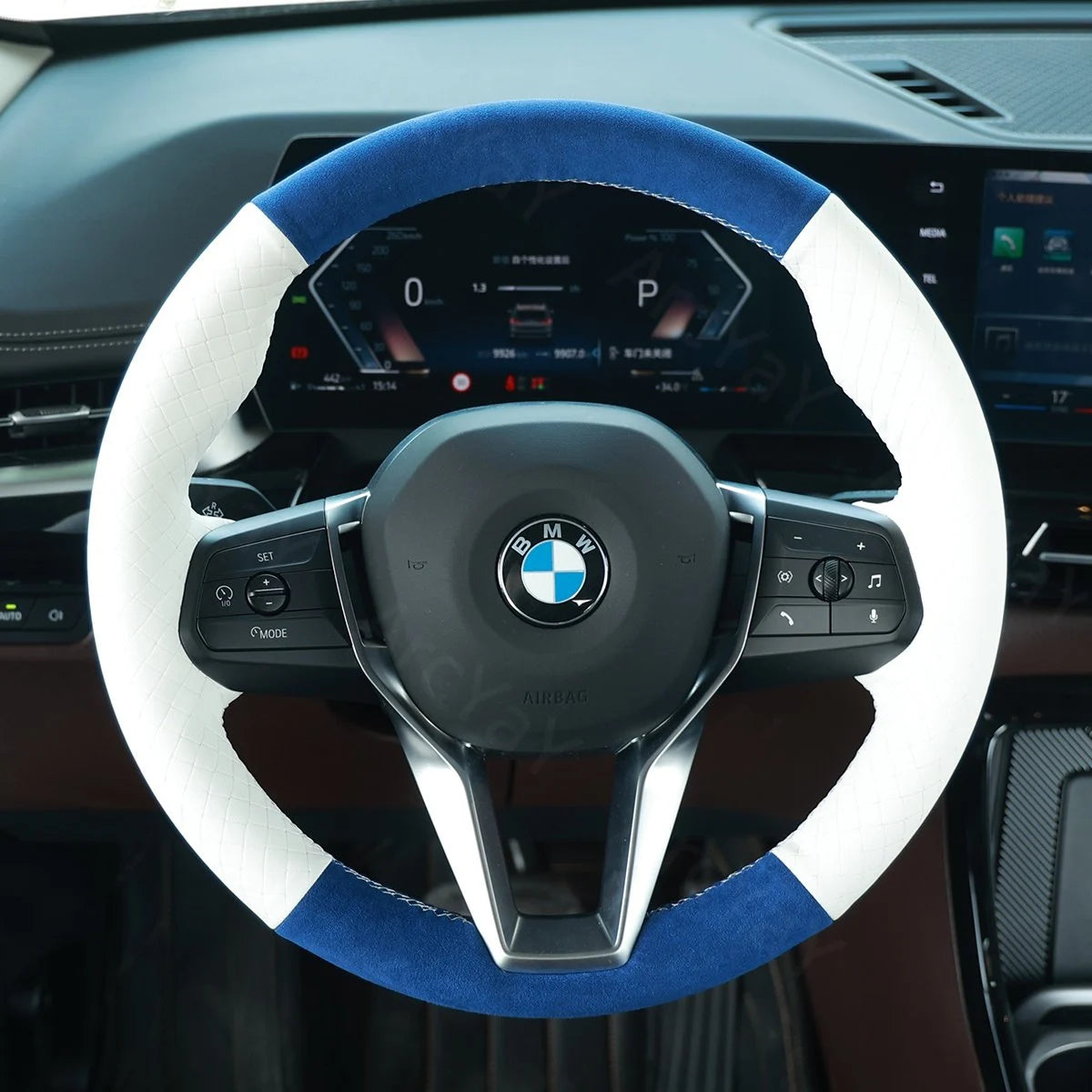 Latest model steering wrap for BMW 1/2 Series U06 (2022-2025). Modern design with perfect fit. Easy installation.