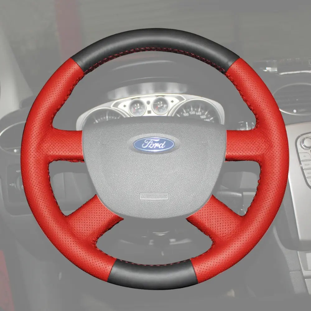 Utility Steering Wheel Cover for Ford Focus Mk2 Focus CC C-MAX Transit Mk5 Transit Connect Tourneo Connect 2003-2013