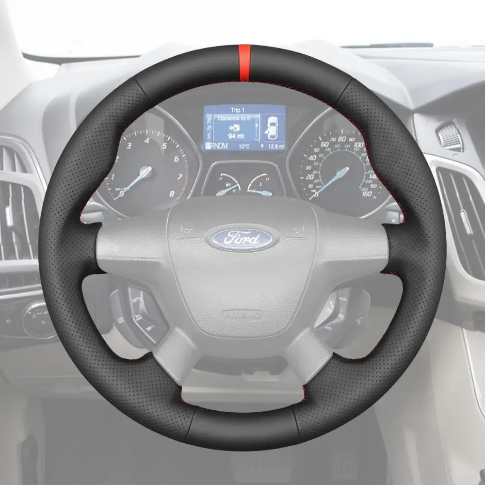 Utility Steering Wheel Cover for Ford Focus Mk3 C-MAX Grand C-MAX 2010-2015