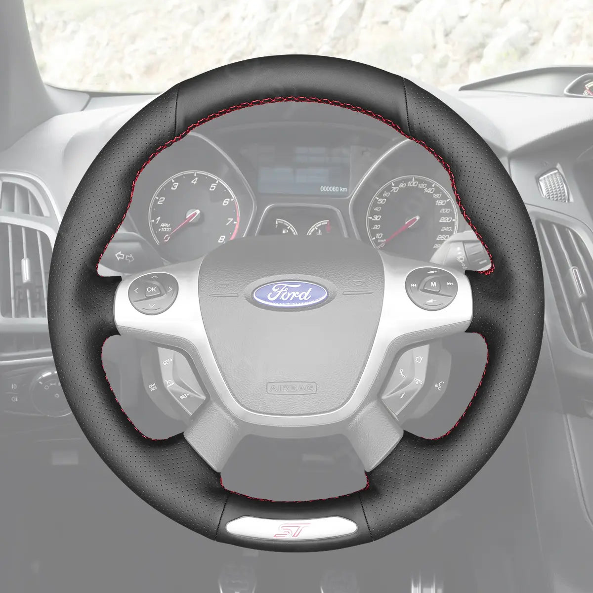 Utility Steering Wheel Cover for Ford Focus ST Mk3 2012-2014