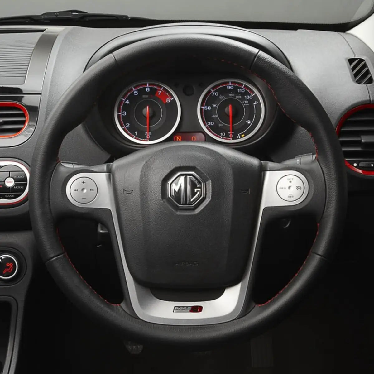 Custom-fit ArcYaY steering wheel cover for MG3 2010-2016. Hand-stitched luxury grip, OEM-fit upgrade-boosts comfort & style. Fast shipping-order today!
